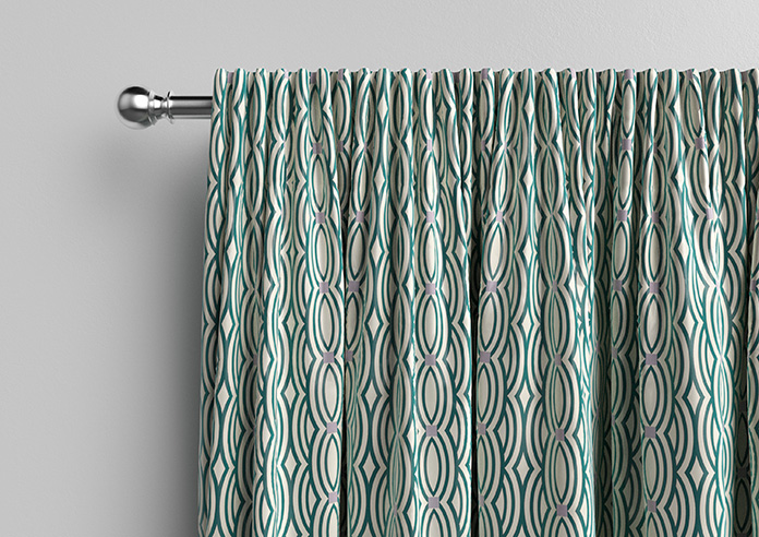 Opulent Scallop, Jade - Made To Measure Curtains - Image 10